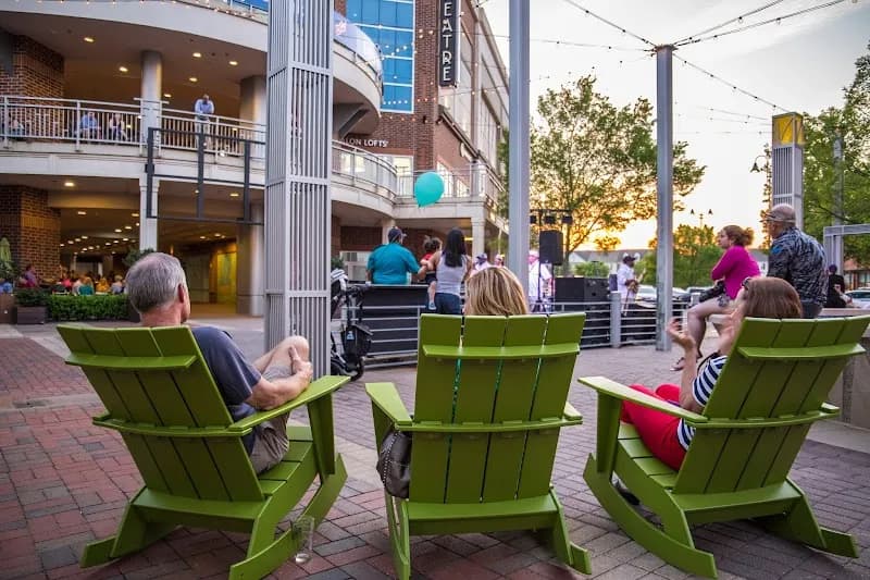 View of Ballantyne Village in Ballantyne, NC