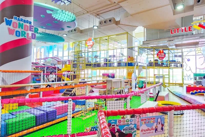 View of Bang Bua School Playground (Community Center) in Chatuchak, BKK