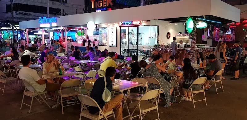 Bangla Night Market food court in Phuket, PKT