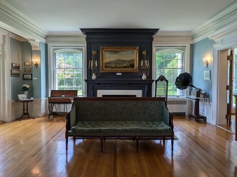 View of Bar Harbor Historical Society in Bar Harbor, ME