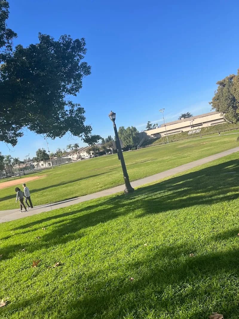 View of Barnes Park in Arcadia, CA