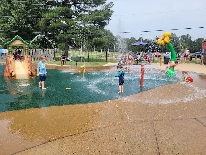 Bartlett YMCA Splash Pad water park in Bartlett, TN