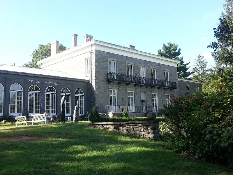 View of Bartow-Pell Mansion Museum in Bronx, NY