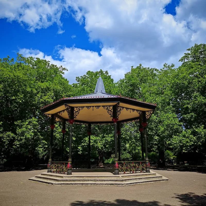 View of Battersea Park in London, LDN