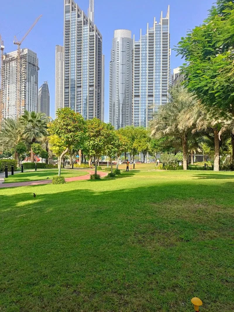 View of Bay Avenue Park in Business Bay, Dubai