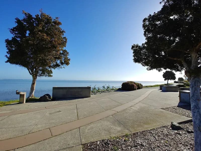 View of Bayside Park in Burlingame, CA