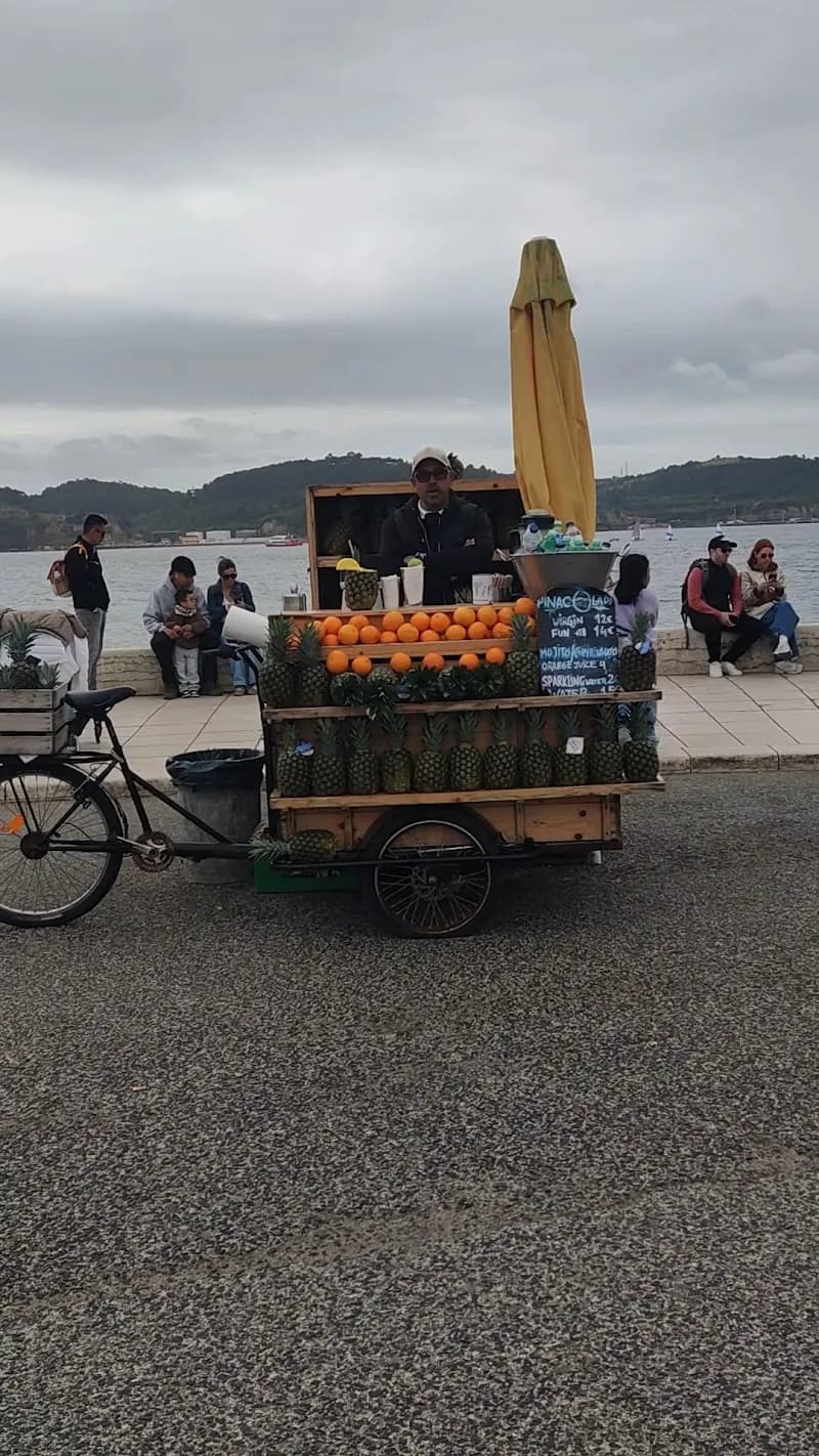View of Belém Tower Garden in Belém (Lisbon East), Lisbon