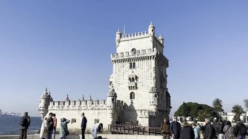 View of Belém Tower Garden in Belém (Lisbon East), Lisbon
