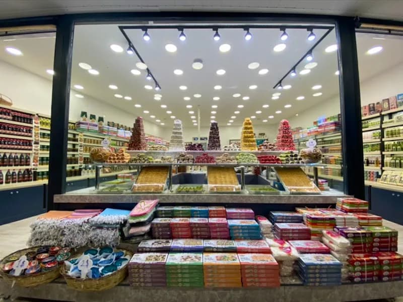 View of Beldibi Local Market in Beldibi, Antalya