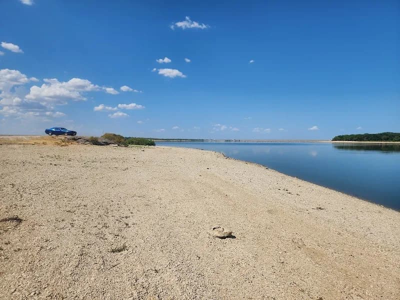 View of Benbrook Lake in Benbrook, TX