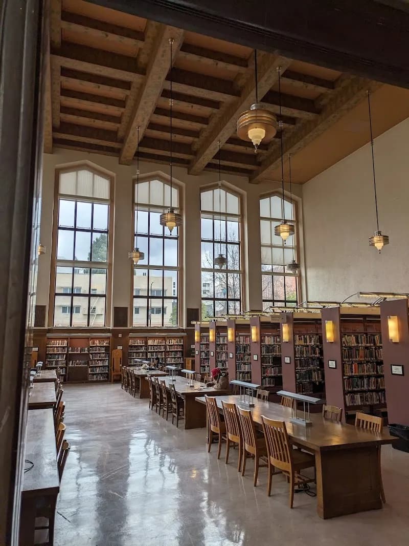 View of Berkeley Public Library in Berkeley, CA