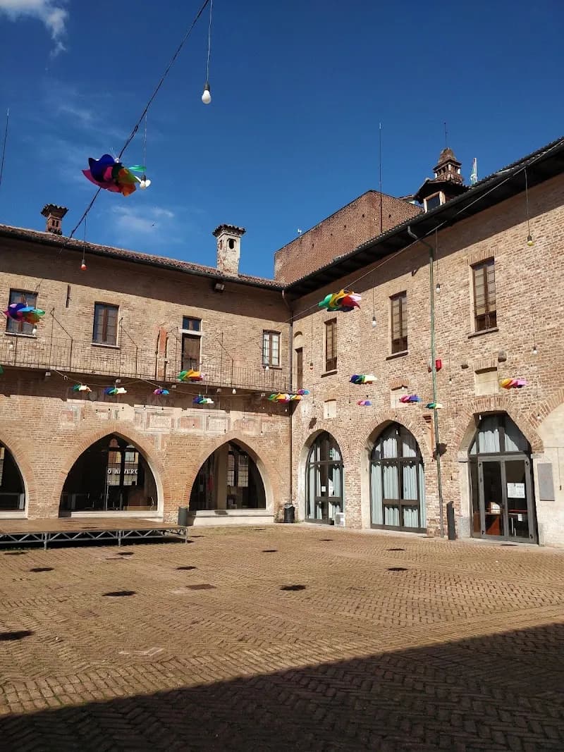 Biblioteca Civica "Romeo Brambilla" library in Abbiategrasso, Lombardy
