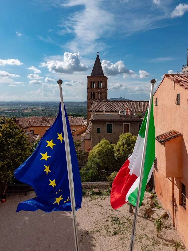 View of Biblioteca Comunale Maria Coccanari Fornari in Tivoli, Lazio