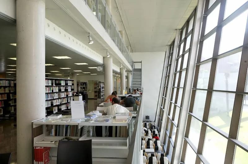 View of Biblioteca Josep Soler Vidal in Gavà, CT