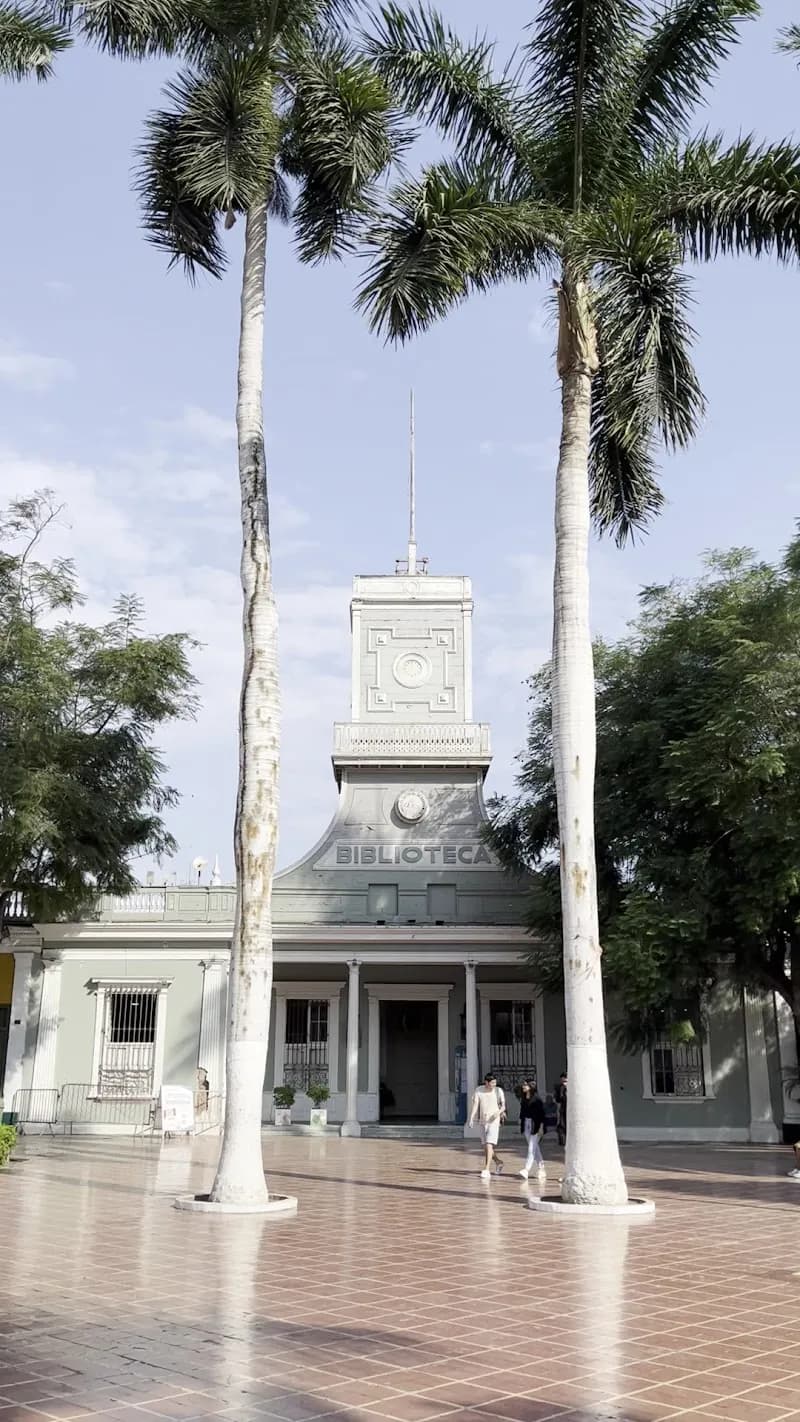 View of Biblioteca Municipal in Barranco, Lima
