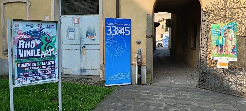 View of Biblioteca Rho Villa Burba in Rho, Lombardy