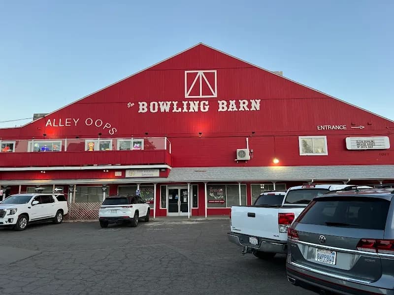 View of Big Bear Bowling Barn in Lake Tahoe, CA