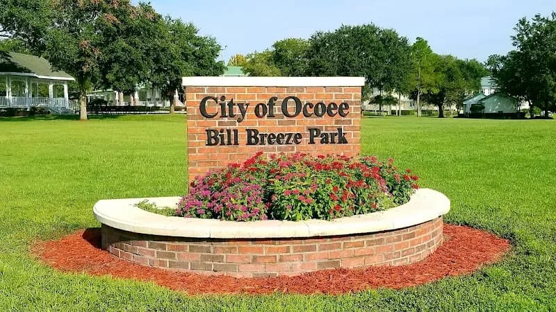 View of Bill Breeze Park in Ocoee, FL