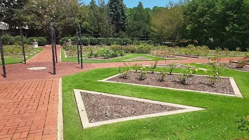 View of Birmingham Botanical Gardens in Birmingham, AL