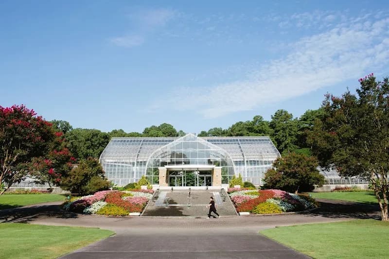 View of Birmingham Botanical Gardens in Birmingham, AL