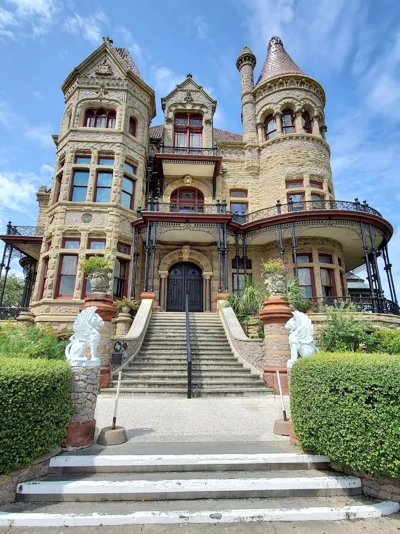 Bishop’s Palace historical landmark in Galveston, TX