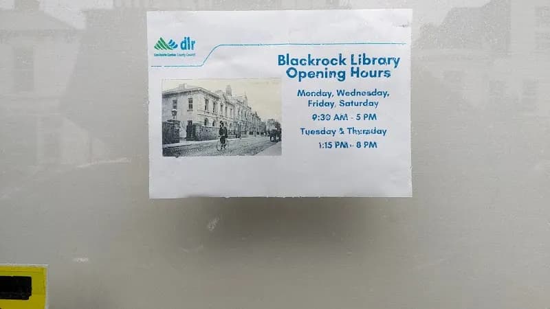 View of Blackrock Library in Blackrock, D