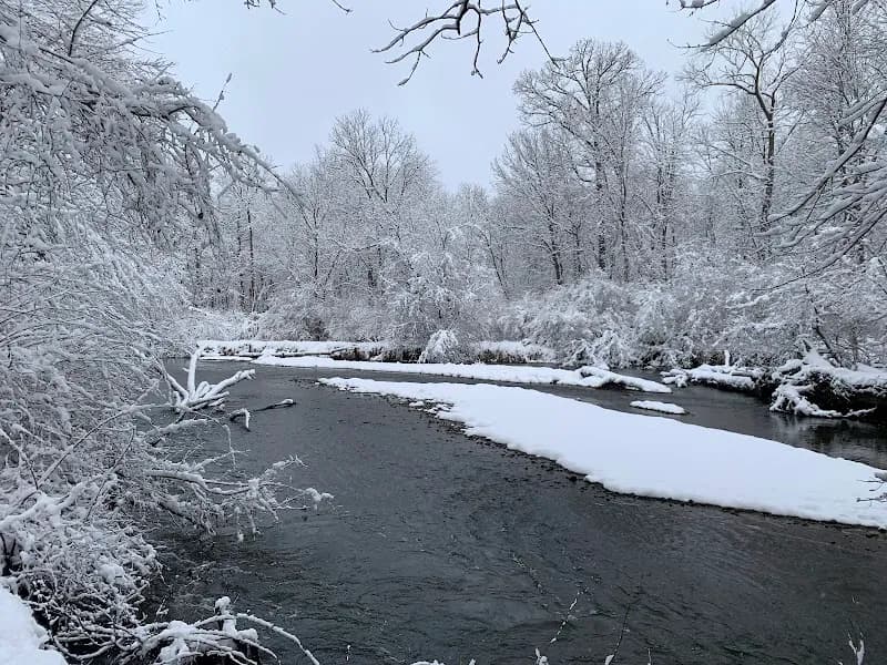 View of Bloomer Park in Rochester Hills, MI