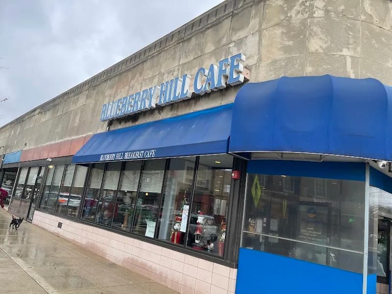 View of Blueberry Hill Breakfast Cafe in La Grange, IL