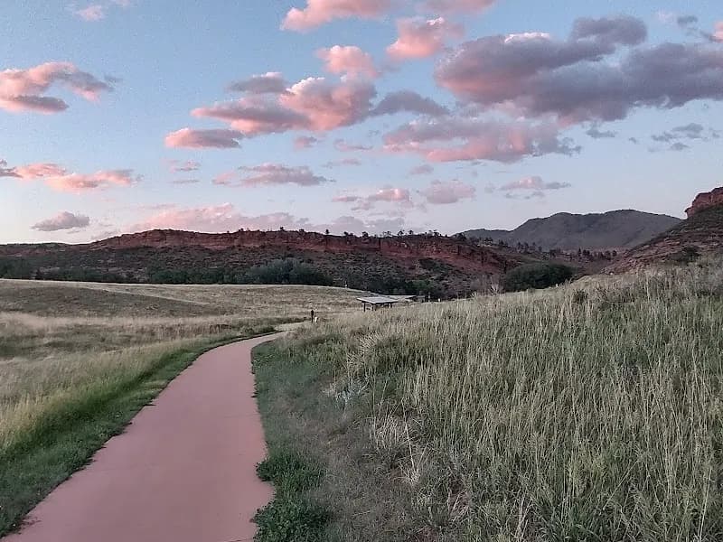 View of Bobcat Ridge Natural Area in Fort Collins, CO