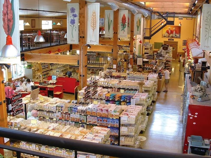 View of Bob's Red Mill Whole Grain Store in Milwaukie, OR