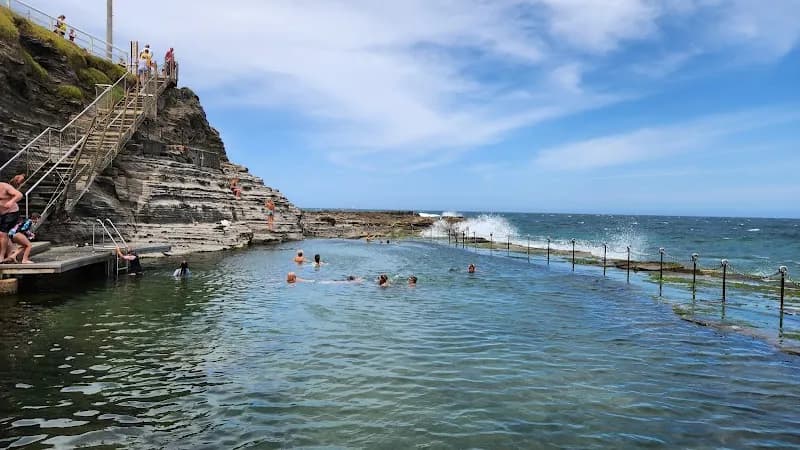 Bogey Hole tourist attraction in Newcastle, NSW