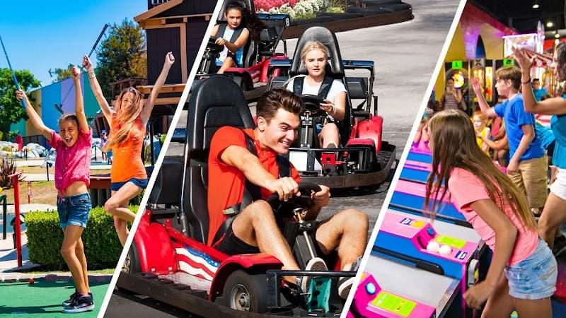 Boomers! San Diego amusement center in Mission Valley, CA