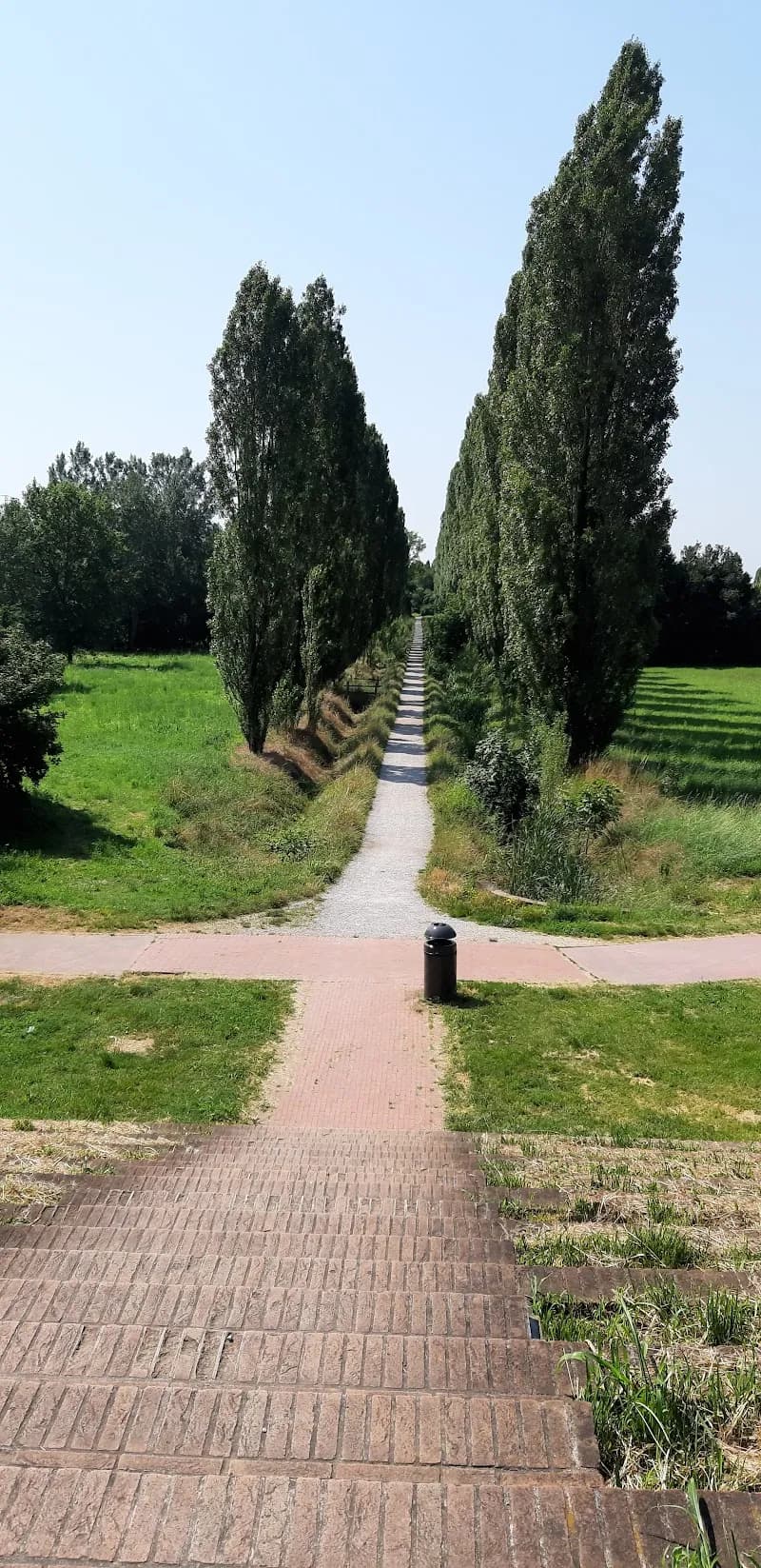 Bosco della Besozza park in Assago, Lombardy