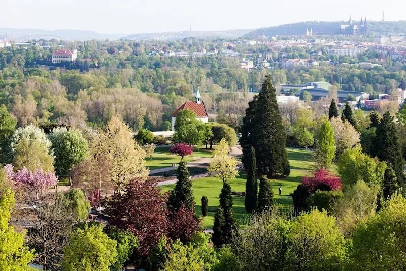 Botanical Garden of the City Prague botanical garden in Roztoky, CZ