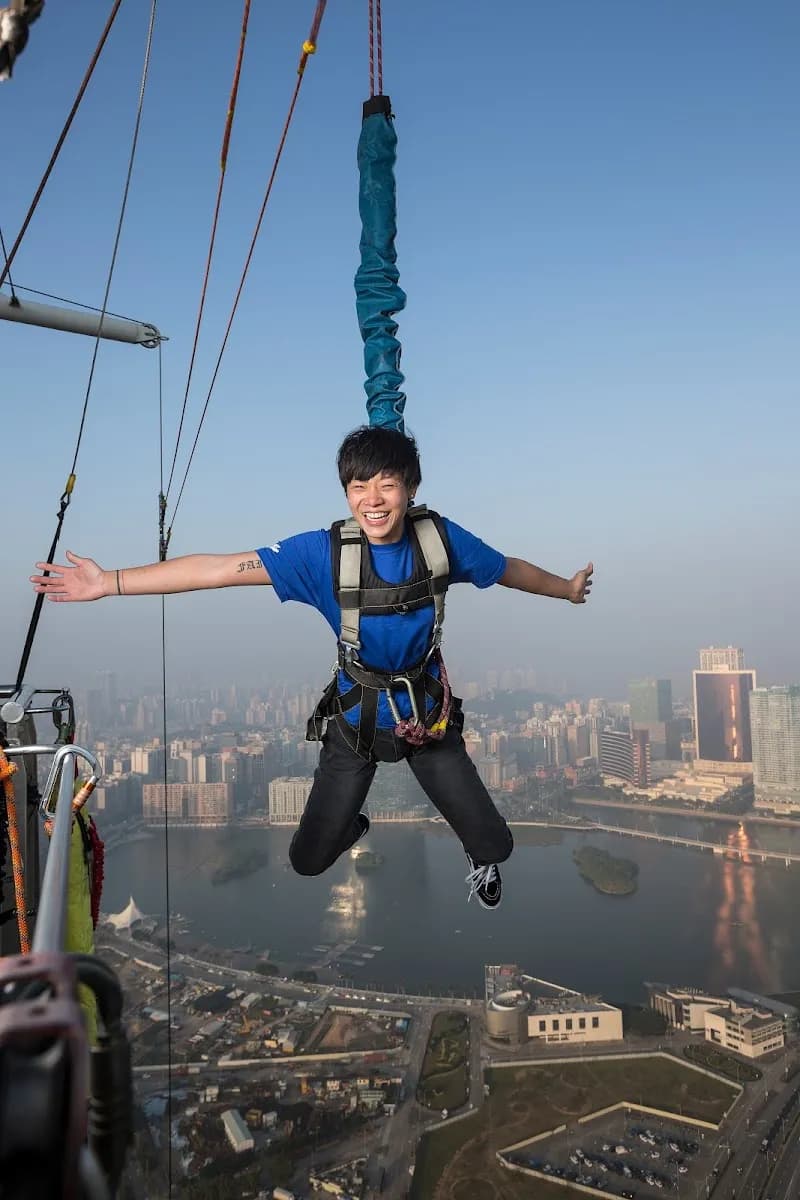 View of Bounce Inc. Trampoline Park in Macau, MAC