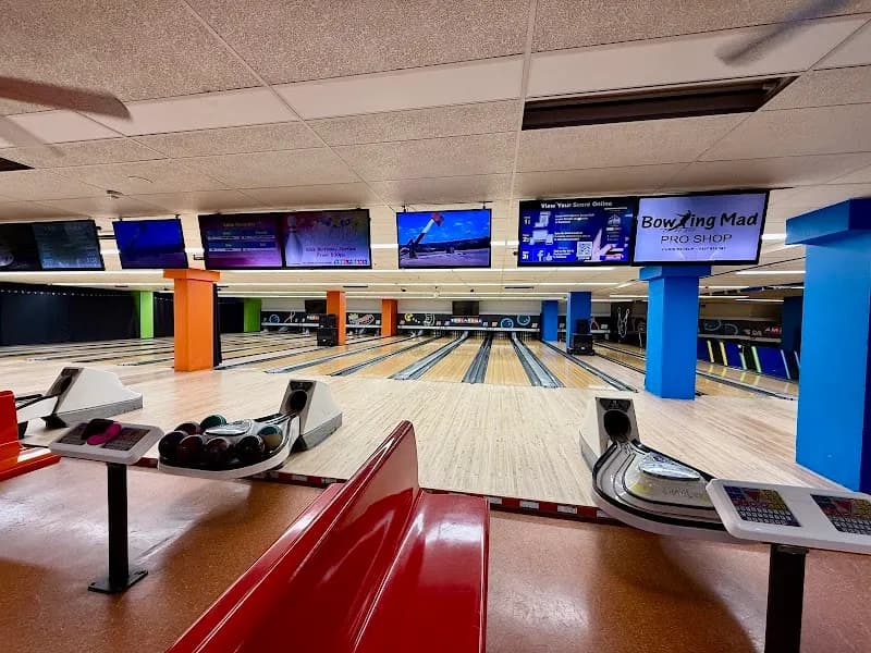 View of Bowlarama Wetherill Park in Sydney, NSW