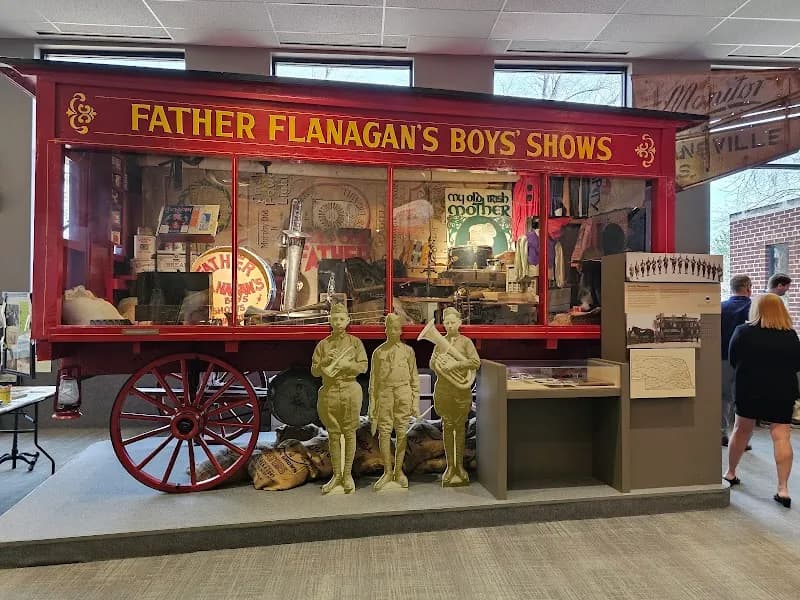 View of Boys Town Hall of History in Boys Town, NE