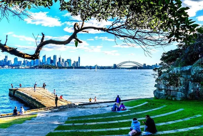 Bradleys Head to Chowder Bay walk tourist attraction in Taronga Zoo Area, NSW