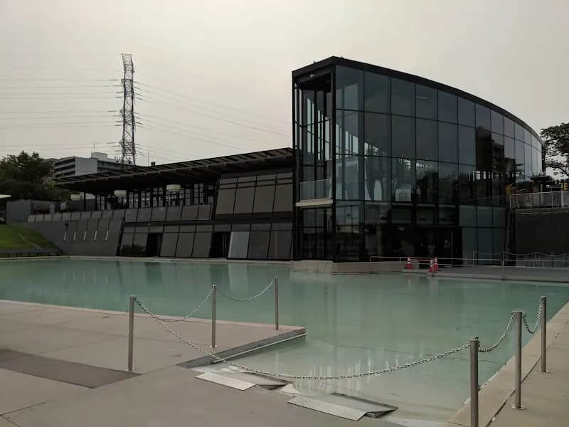View of Brant Street Pier in Burlington, ON