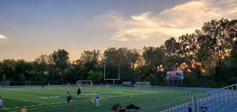 View of BRECK SCHOOL MCKNIGHT STADIUM in Golden Valley, MN