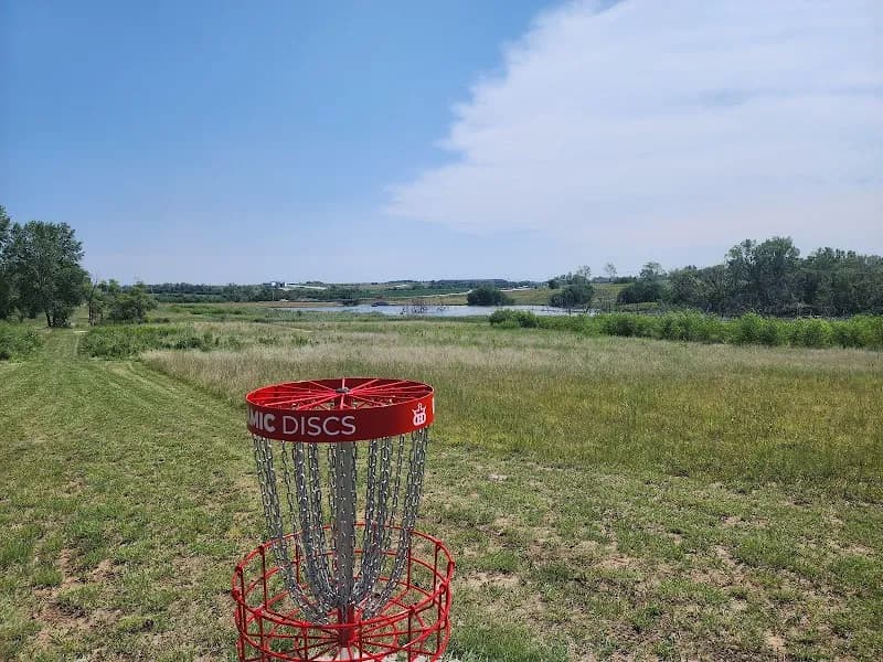 View of Breezy Hills Disc Golf Course in Millard, NE