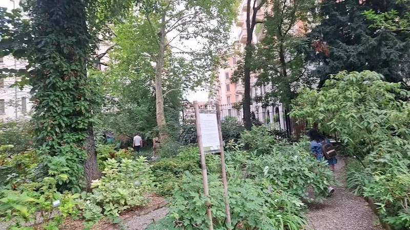 View of Brera Botanical Garden in Bovisio-Masciago, Lombardy