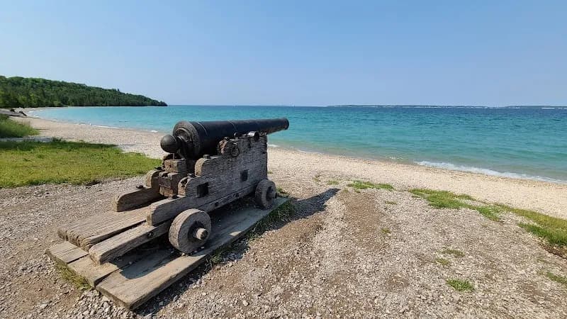 British Landing neighborhood in Mackinac Island, MI