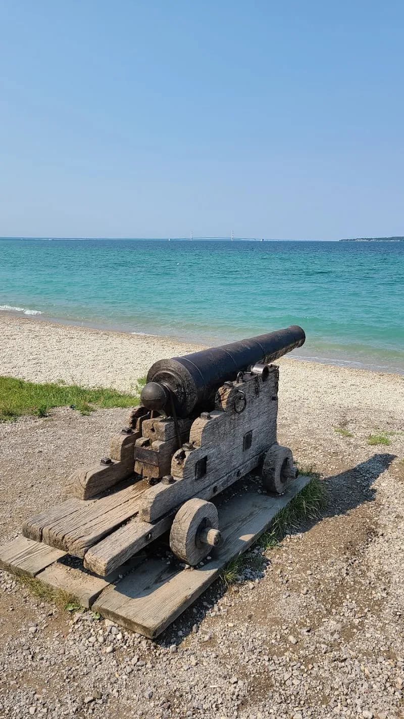 View of British Landing in Mackinac Island, MI