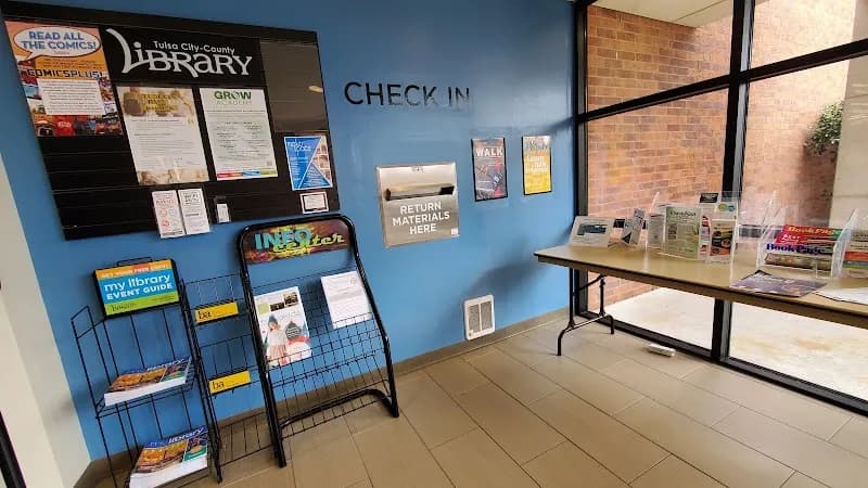 View of Broken Arrow Library in Broken Arrow, OK