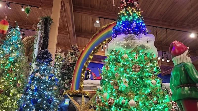 View of Bronner's Christmas Wonderland in Frankenmuth, MI