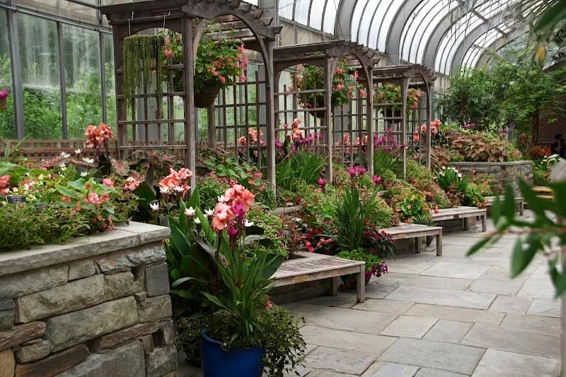 View of Brookside Gardens in Silver Spring, MD
