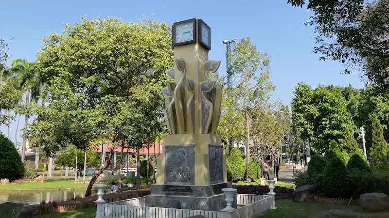 View of Buak Had Public Park in Chiang Mai, CM