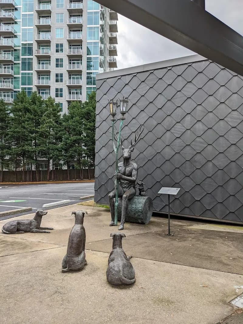 View of Buckhead Library in Buckhead, GA