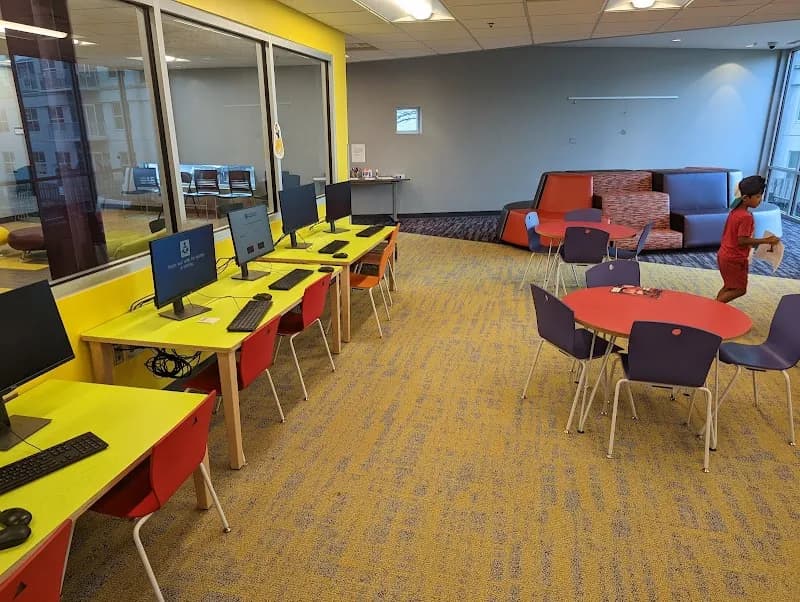 View of Buckhead Library in Buckhead, GA